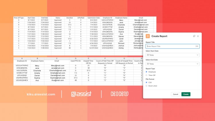 Time Off Made Simple: Kiku's Reporting Feature is Here!