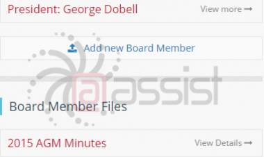 New Feature: Board Member Section