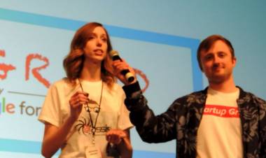 At Startup Grind: Quickfire Pitch